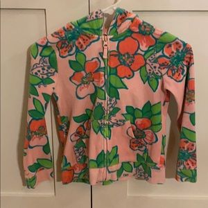 Lilly Pulitzer zip up hoodie
